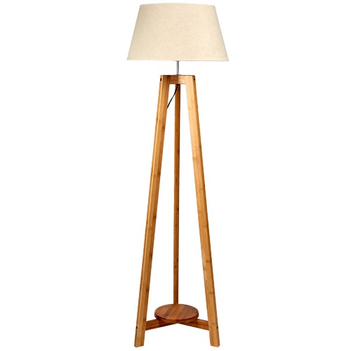 Ochre tripod online floor lamp